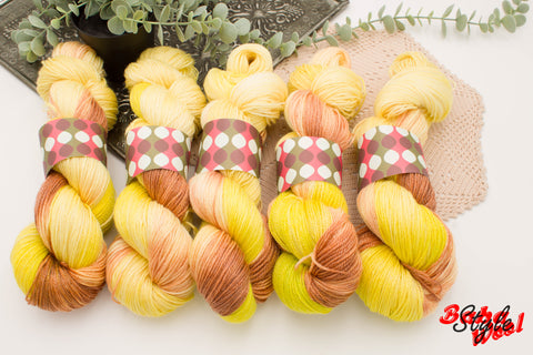 🖤☀️ CHOUCHOU BEIGNET - coloris "FLEUR DU SOLEIL"